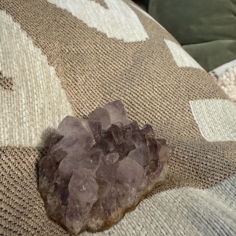 Amethyst Crystal Cluster Home Accent